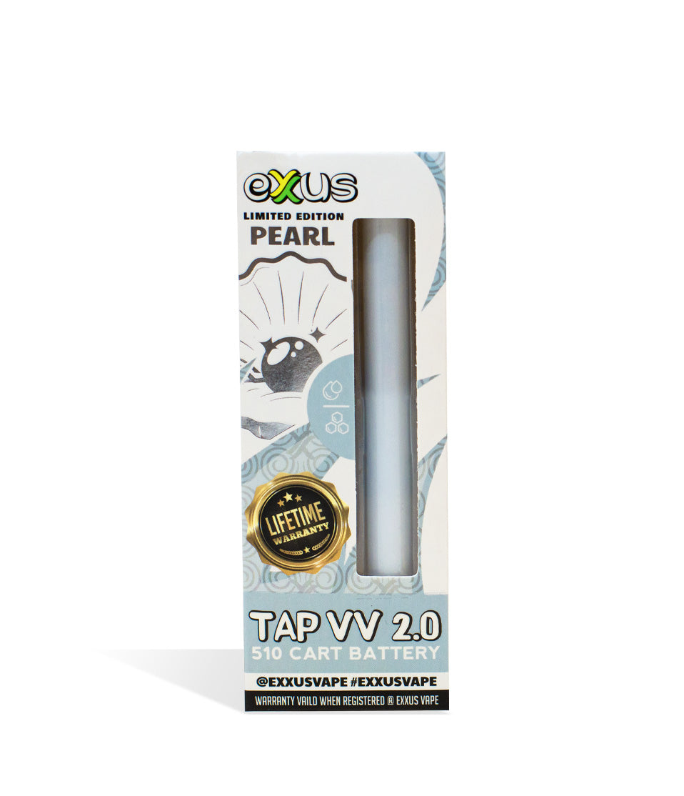 Pearl Exxus Vape Tap VV 2.0 Cartridge Vaporizer single pack on white background